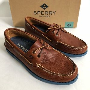 Sperry Top-Sider A/O 2-Eye Sole Color Tan 10.5M